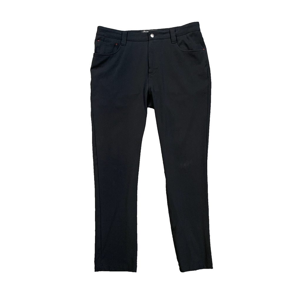 Sunice Pants Mens 34 Black Brady Coollite 5 Pocket Stretch Performance Golf